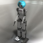 外装デザインを施したはじめロボット36号機の3D CAD画像